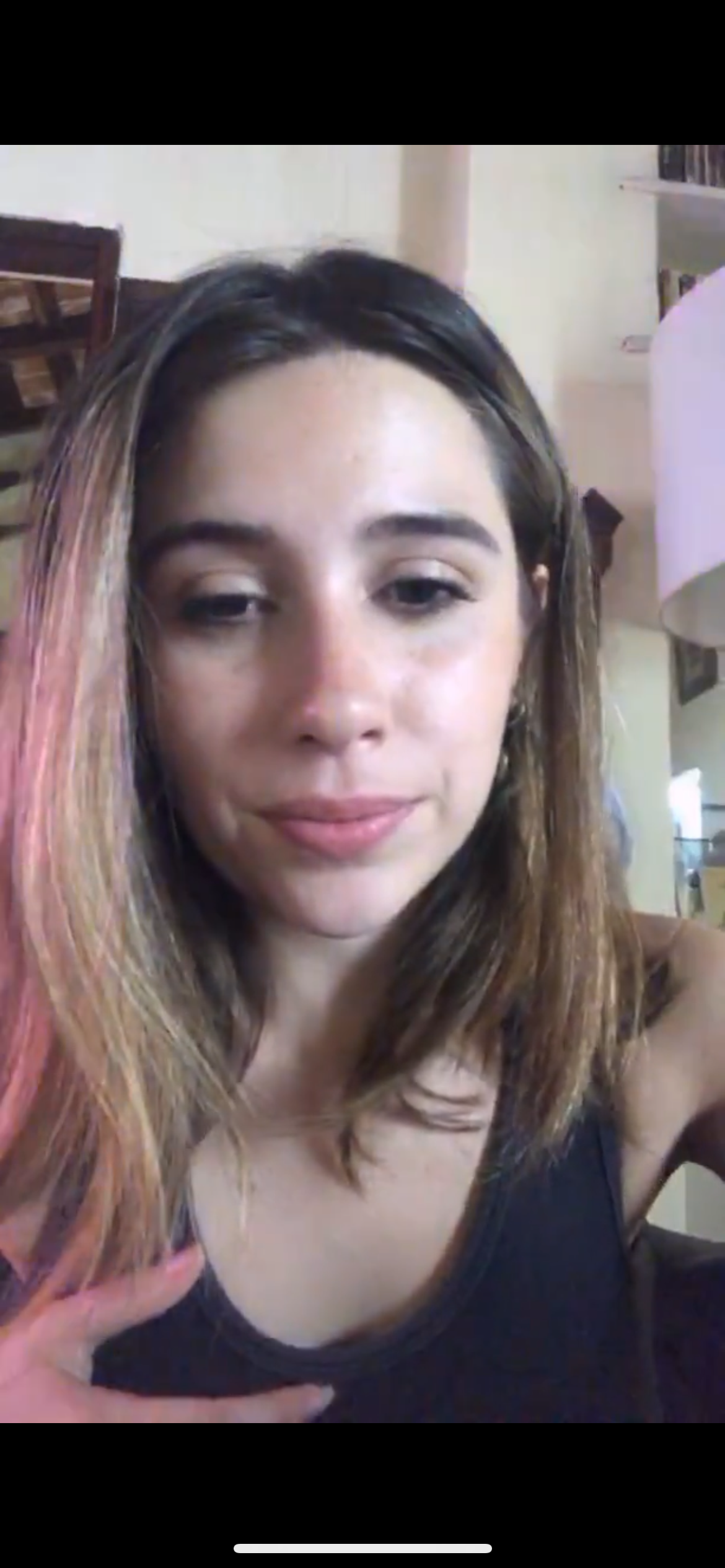 Beautiful Argentine girl and her exclusive video only.