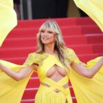 Heidi Klum y su legendario escote en el Festival de Cannes 2023